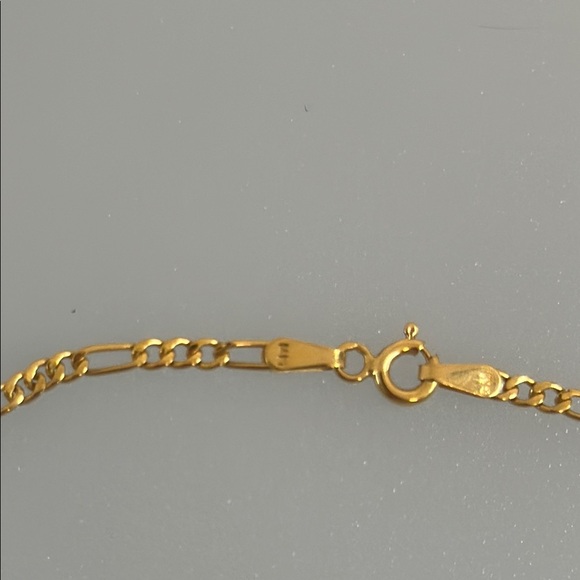 14k real solid Gold Chain Necklace - Picture 5 of 7